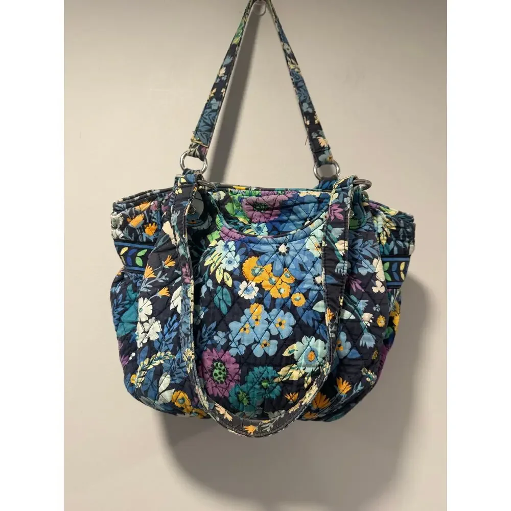 Vera Bradley Glenna Midnight Blues Grand Tote Bag